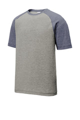Sport-Tek PosiCharge Tri-Blend Wicking Raglan Tee ST400