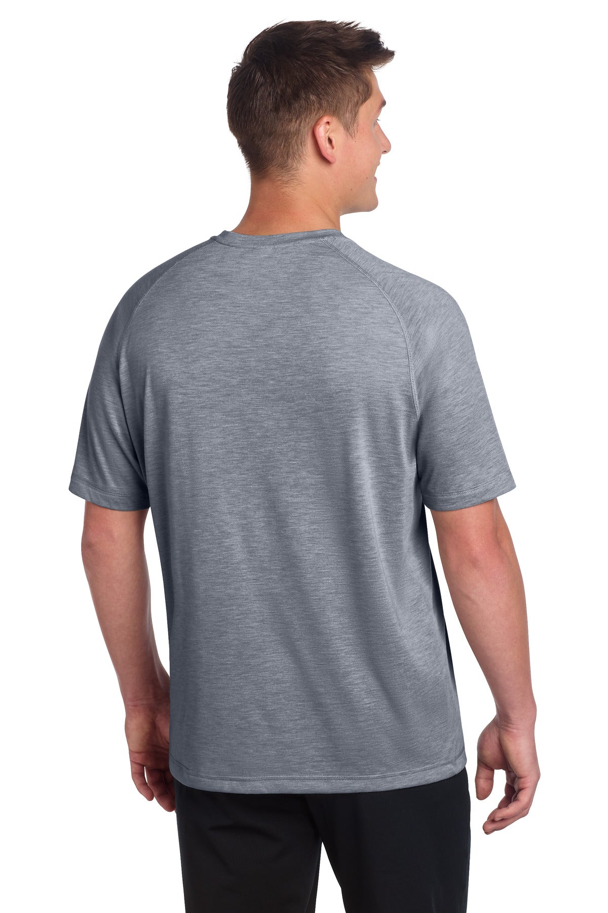 Sport-Tek PosiCharge Tri-Blend Wicking Raglan Tee ST400