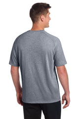 Sport-Tek PosiCharge Tri-Blend Wicking Raglan Tee ST400