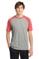 Sport-Tek PosiCharge Tri-Blend Wicking Raglan Tee ST400