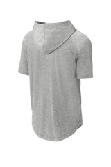 Sport-Tek PosiCharge Tri-Blend Wicking Short Sleeve Hoodie ST404