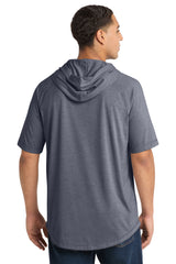 Sport-Tek PosiCharge Tri-Blend Wicking Short Sleeve Hoodie ST404