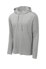 Sport-Tek  PosiCharge  Tri-Blend Wicking Long Sleeve Hoodie ST406