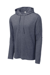 Sport-Tek  PosiCharge  Tri-Blend Wicking Long Sleeve Hoodie ST406