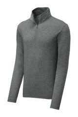 Sport-Tek PosiCharge Tri-Blend Wicking 1/4-Zip Pullover ST407