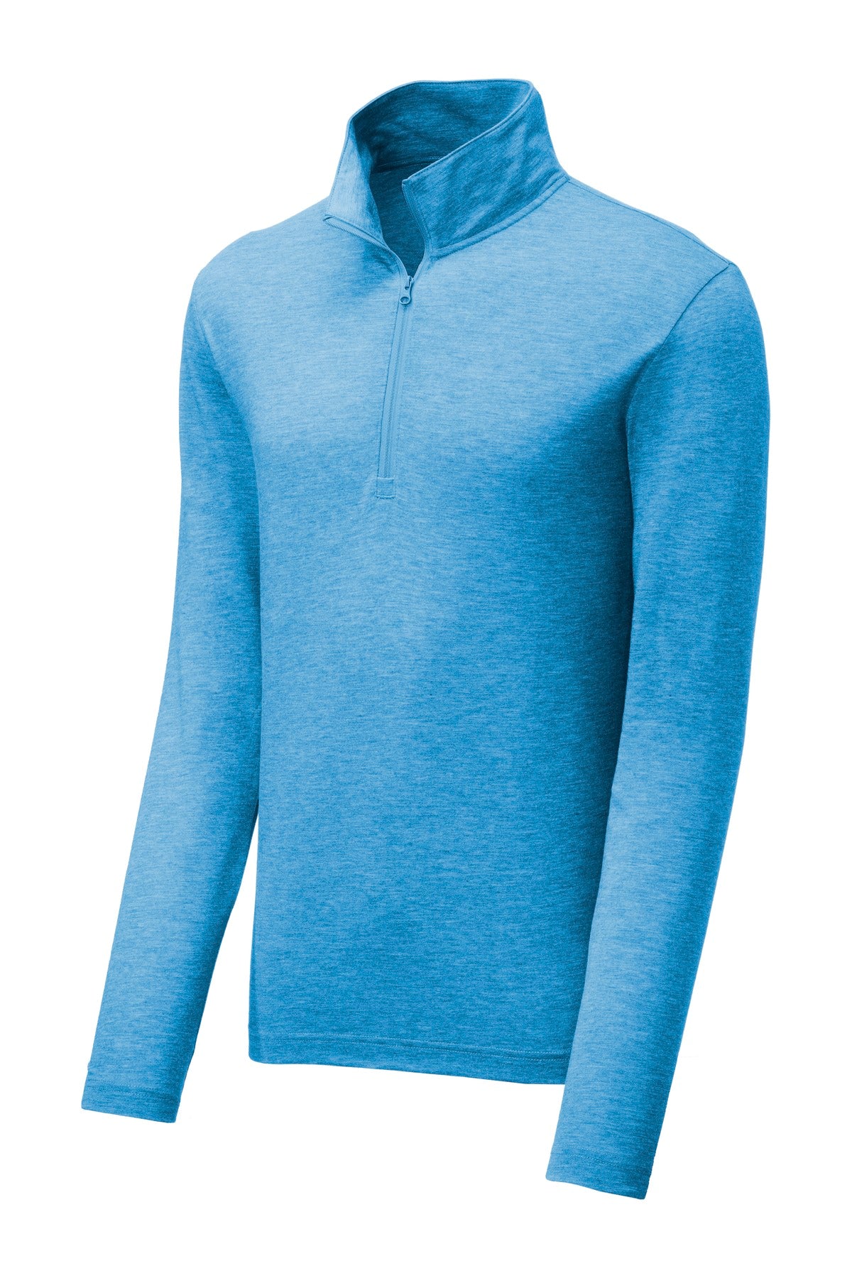 Sport-Tek PosiCharge Tri-Blend Wicking 1/4-Zip Pullover ST407