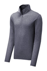 Sport-Tek PosiCharge Tri-Blend Wicking 1/4-Zip Pullover ST407