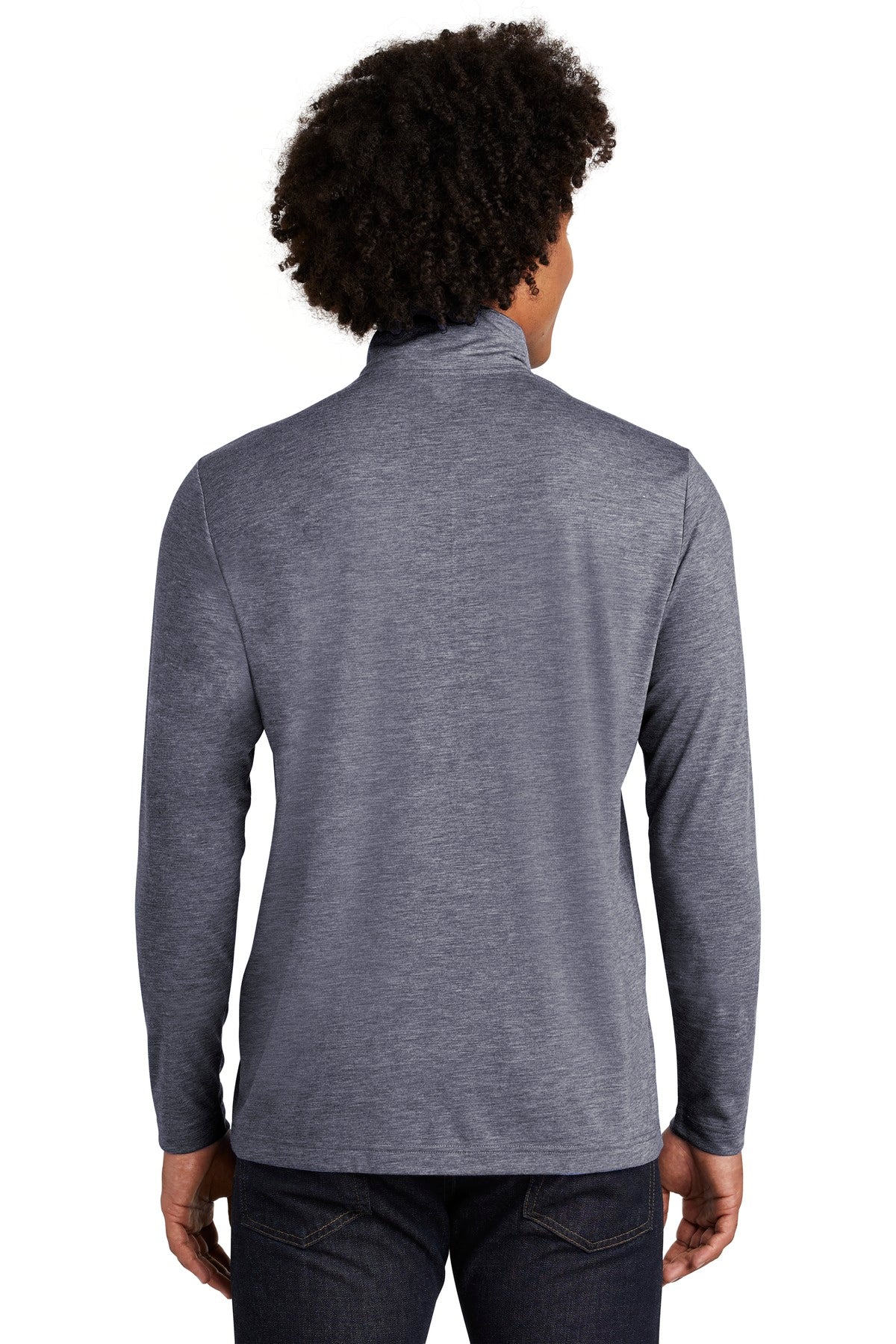Sport-Tek PosiCharge Tri-Blend Wicking 1/4-Zip Pullover ST407