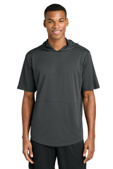 Sport-Tek Club Short Sleeve Hoodie ST445