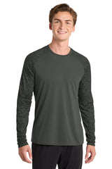 Sport-Tek  Long Sleeve Digi Camo Tee ST460LS