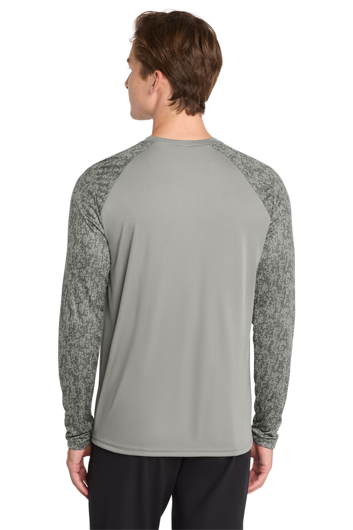 Sport-Tek  Long Sleeve Digi Camo Tee ST460LS
