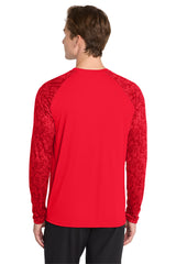 Sport-Tek  Long Sleeve Digi Camo Tee ST460LS