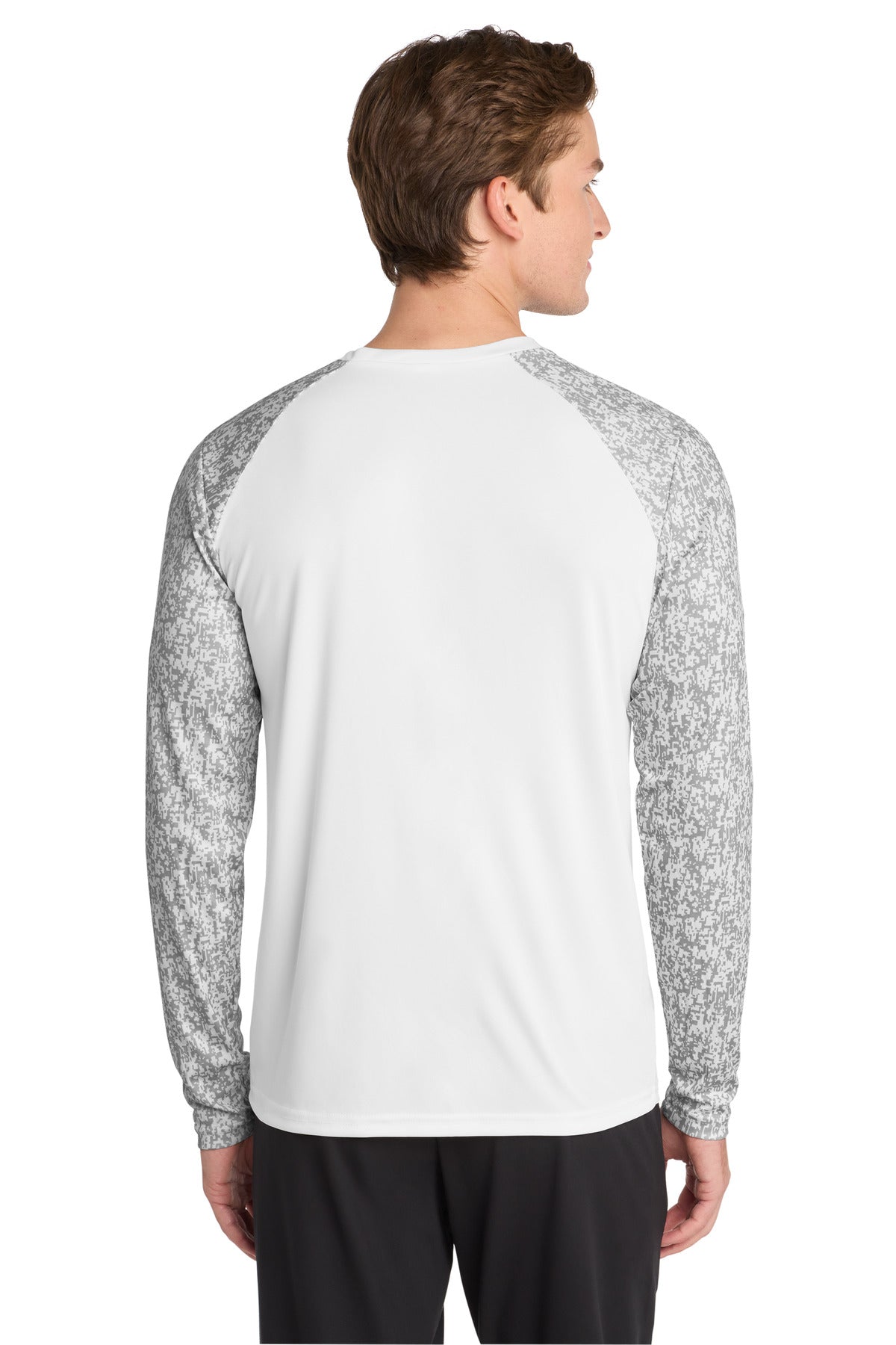 Sport-Tek  Long Sleeve Digi Camo Tee ST460LS