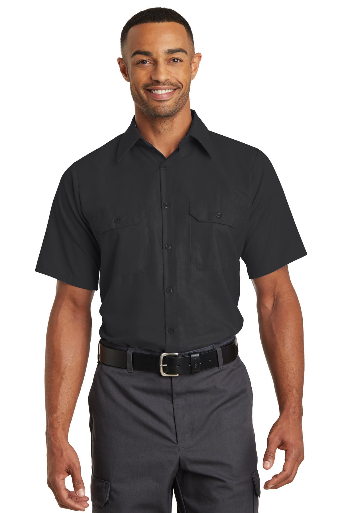 Red Kap Short Sleeve Solid Ripstop Shirt SY60