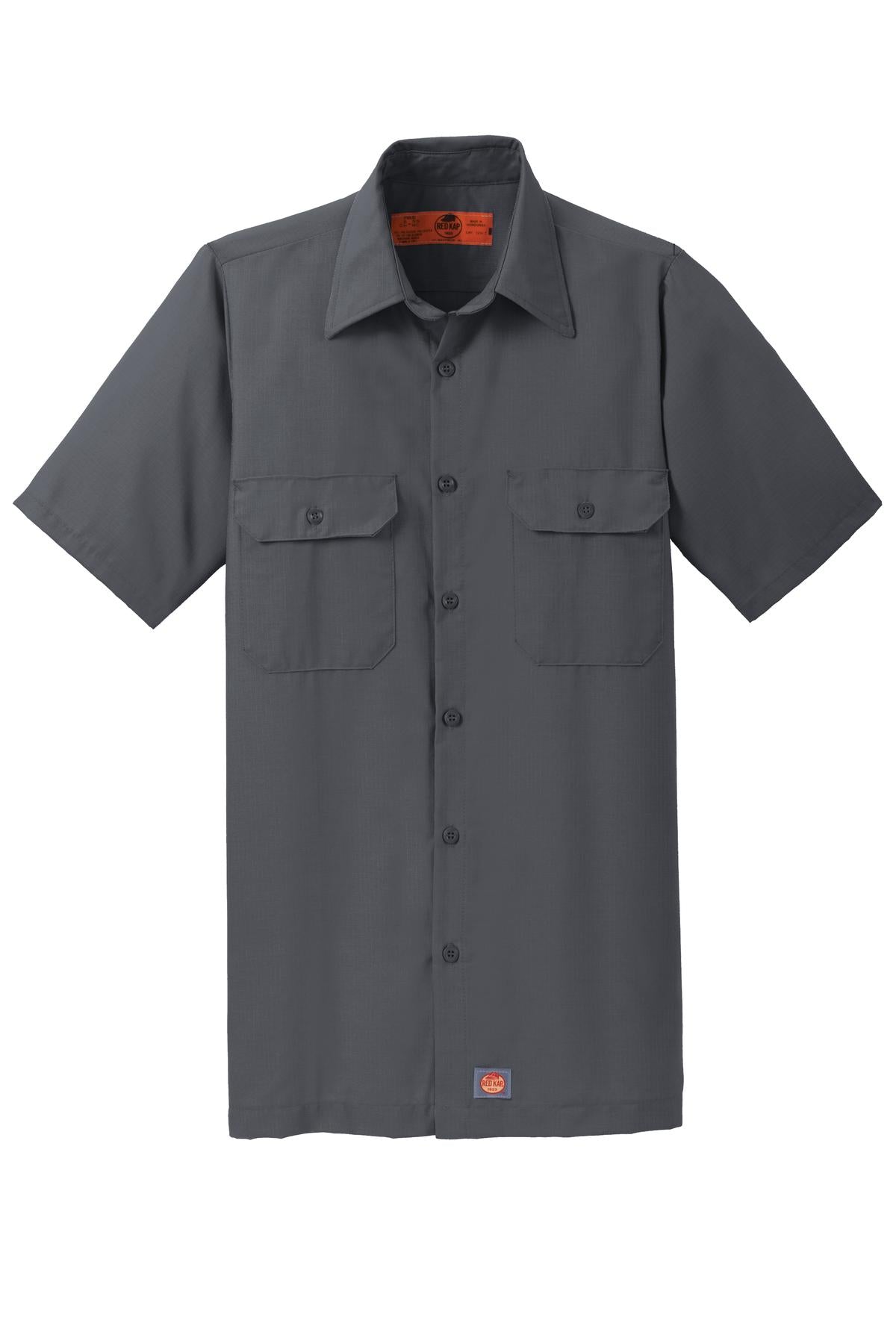 Red Kap Short Sleeve Solid Ripstop Shirt SY60
