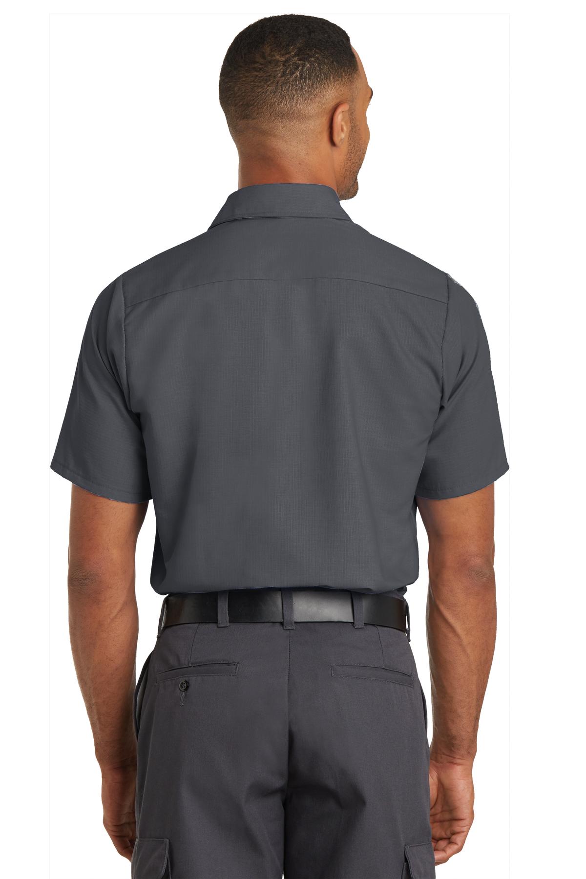 Red Kap Short Sleeve Solid Ripstop Shirt SY60