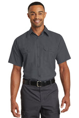 Red Kap Short Sleeve Solid Ripstop Shirt SY60