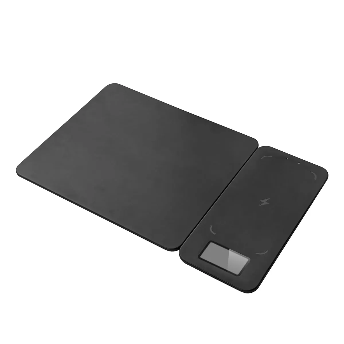 Slate, 15W Reversible Wireless Charger Mouse Pad - QM504