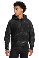 Champion Reverse Weave Scrunch-Dye Tie-Dye Hooded Sweatshirt TDS101