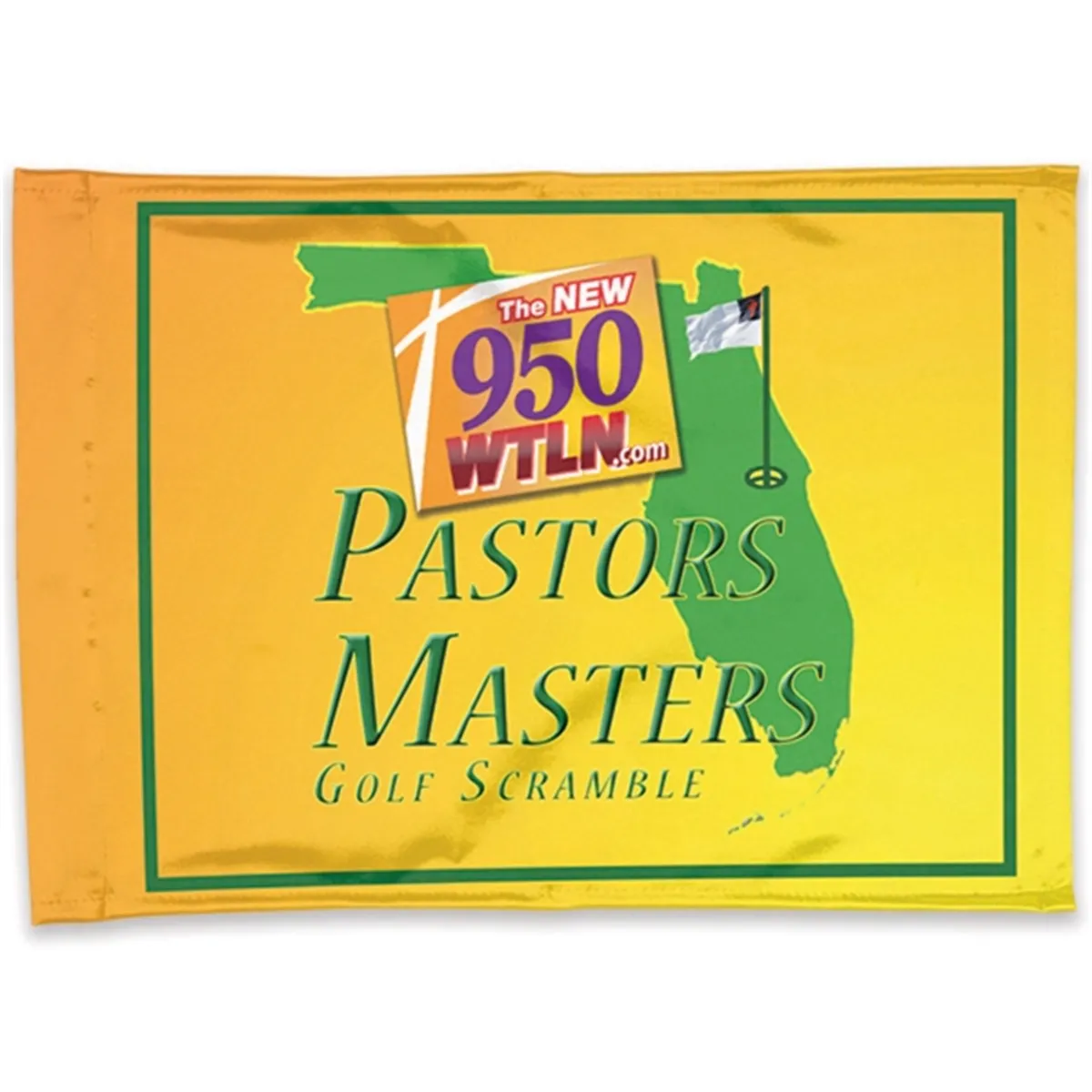 Two-Sided Rectangular Golf Flags - 45702
