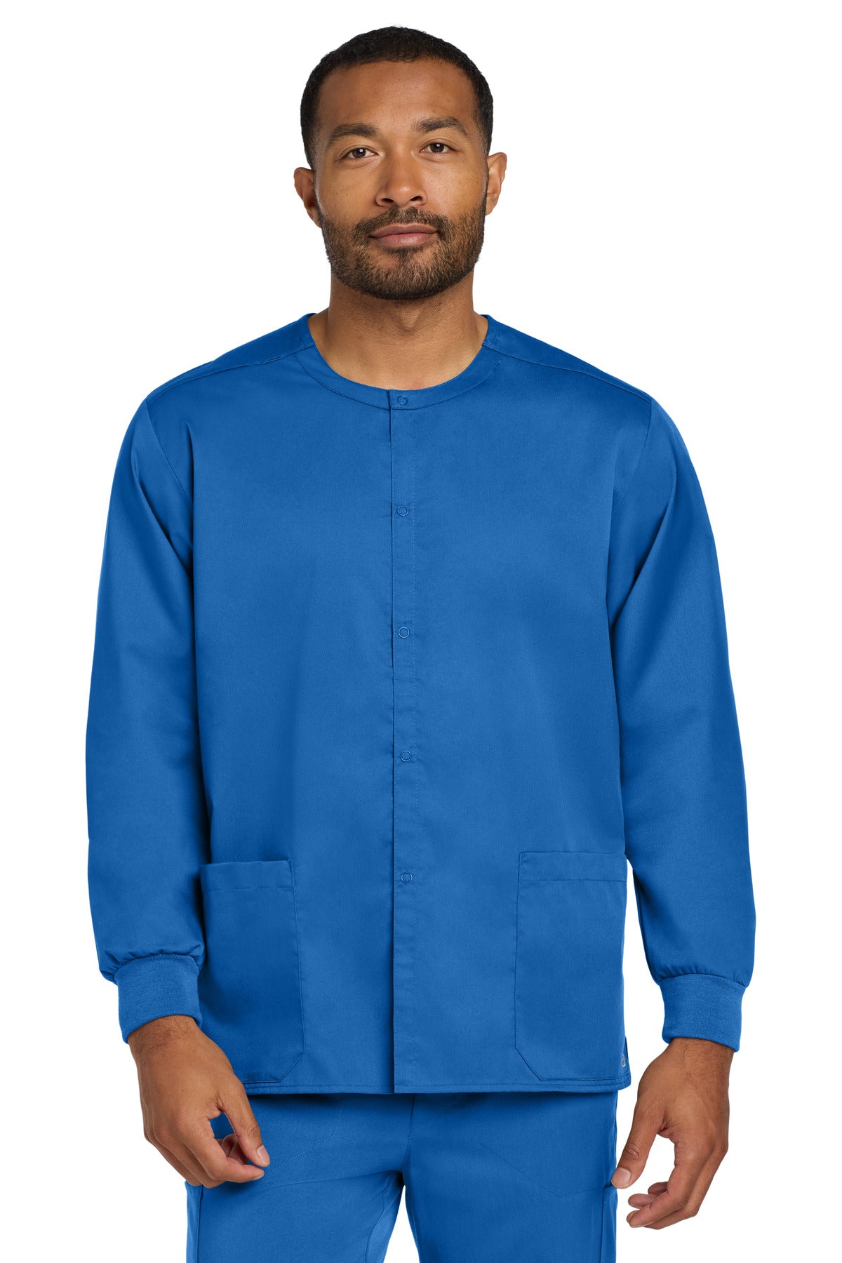 Wink Unisex WorkFlex Snap-Front Scrub Jacket WW3080