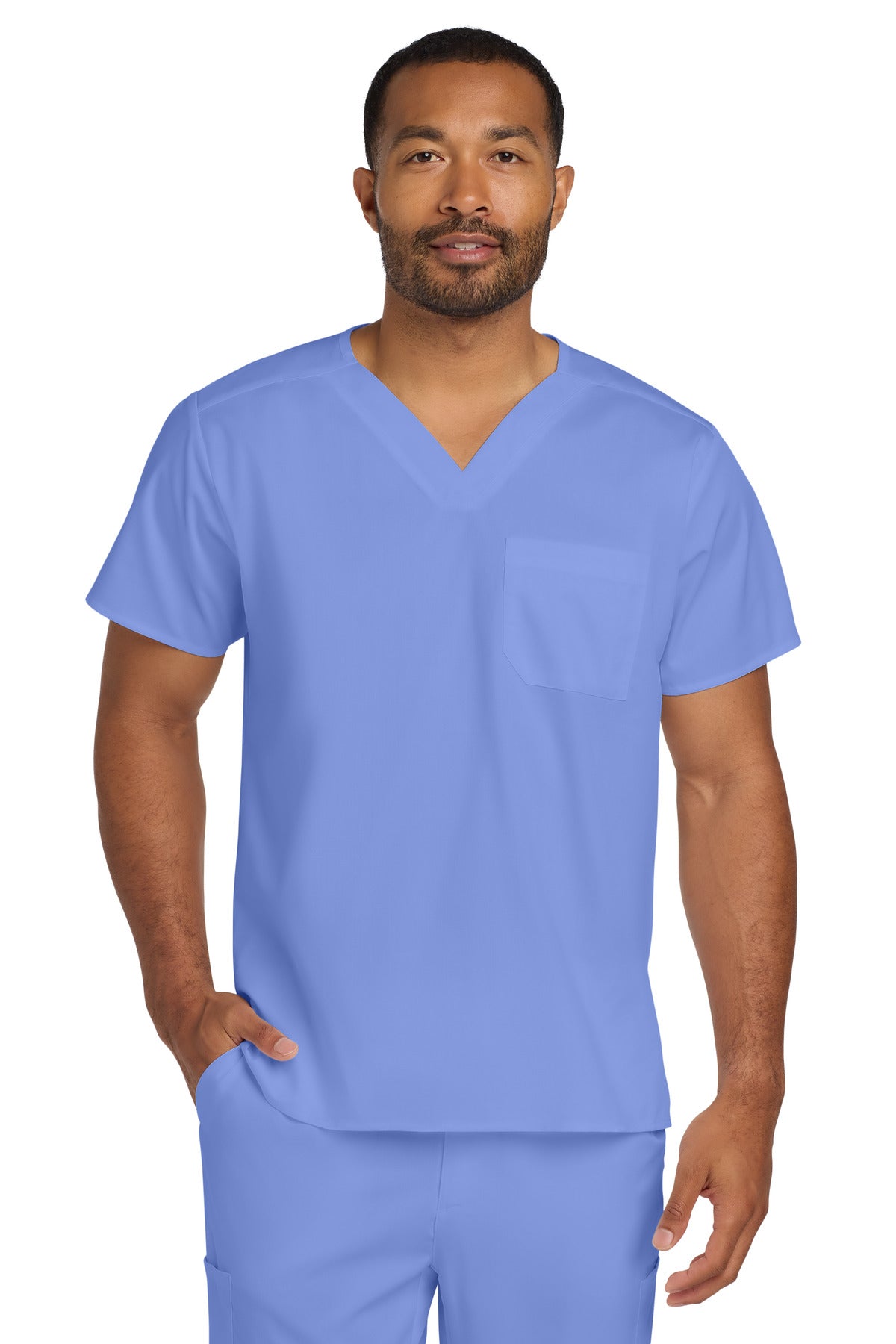 Wink Unisex WorkFlex Chest Pocket V-Neck Top WW3160
