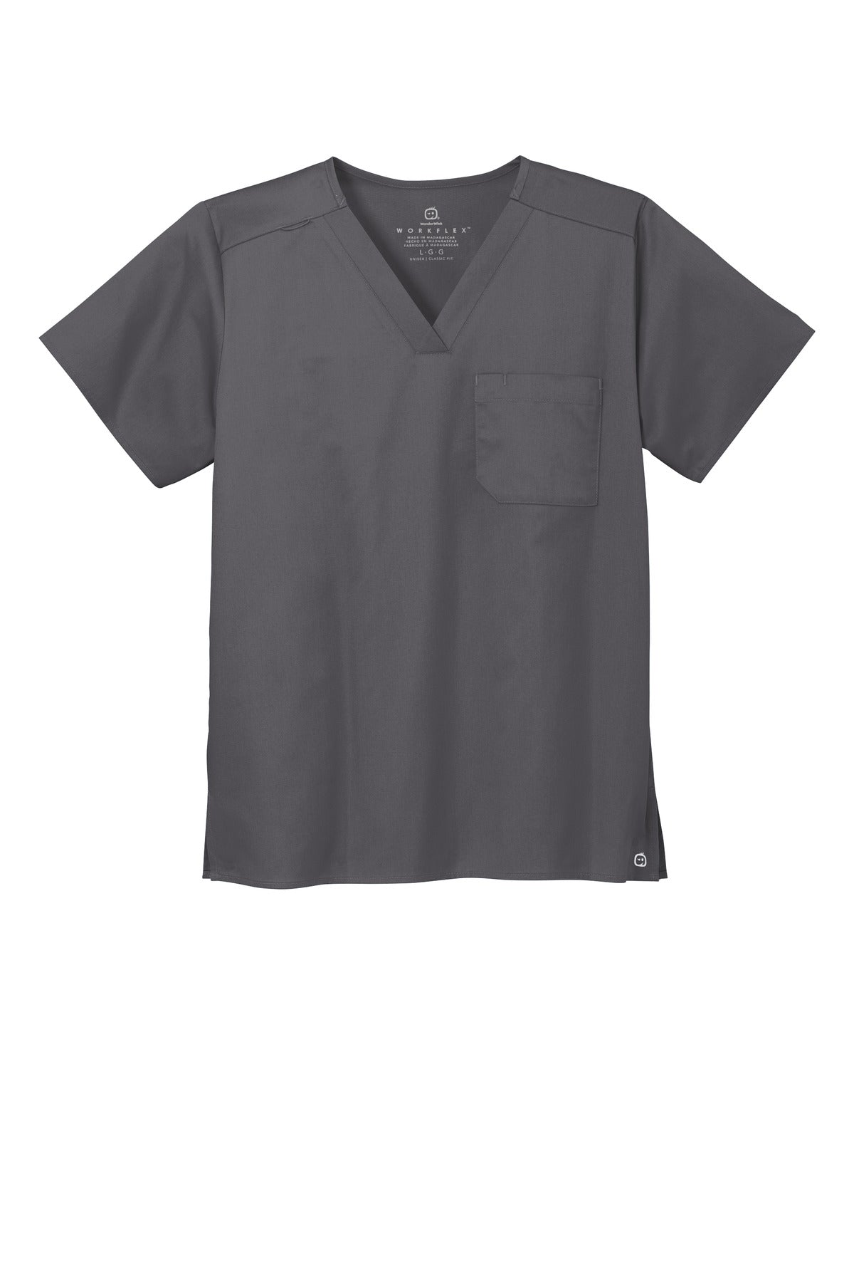 Wink Unisex WorkFlex Chest Pocket V-Neck Top WW3160