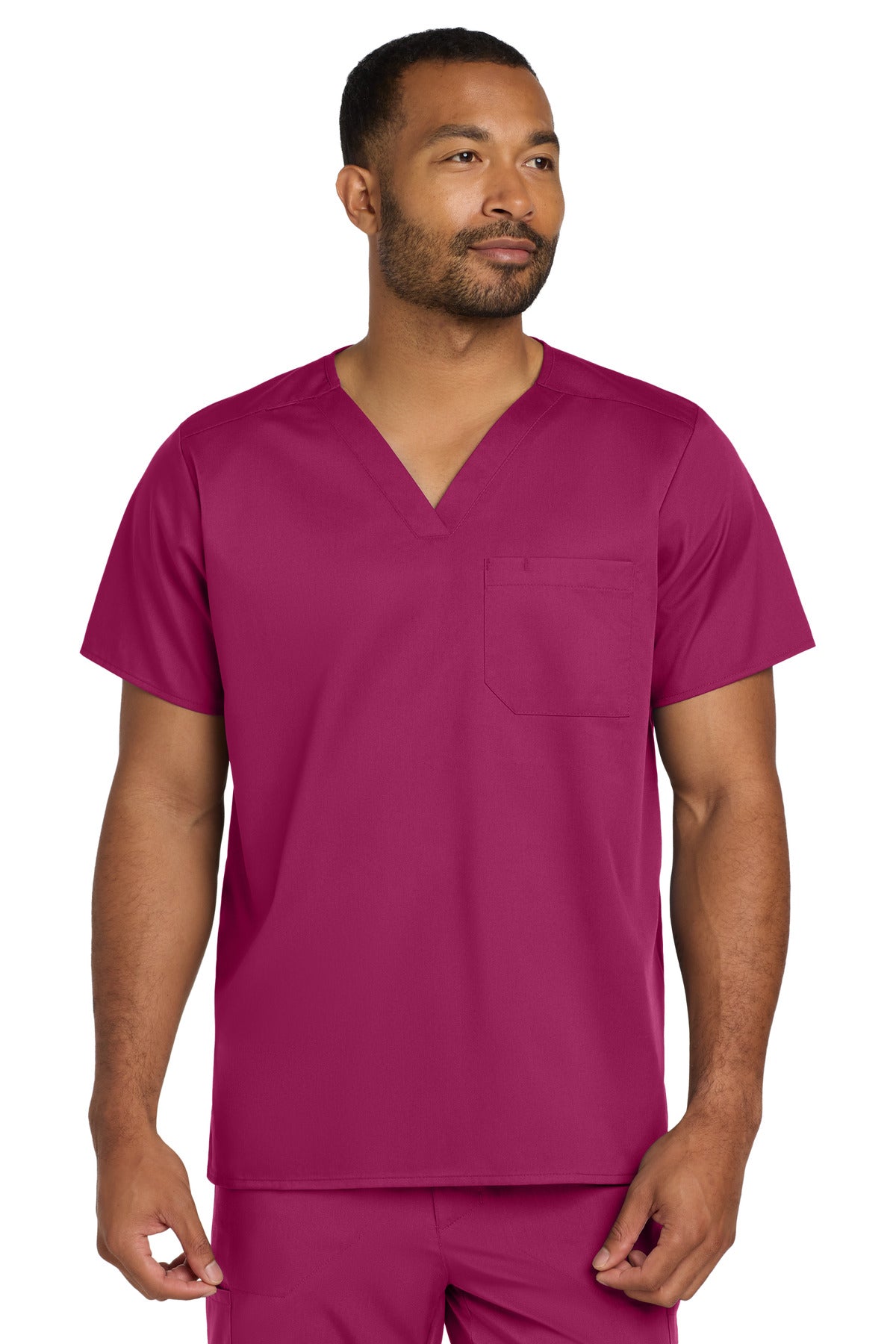 Wink Unisex WorkFlex Chest Pocket V-Neck Top WW3160