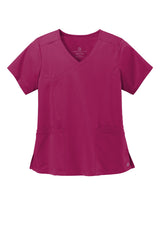 Wink Women's Premiere Flex Mock Wrap Top WW4268