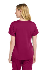 Wink Women's Premiere Flex Mock Wrap Top WW4268