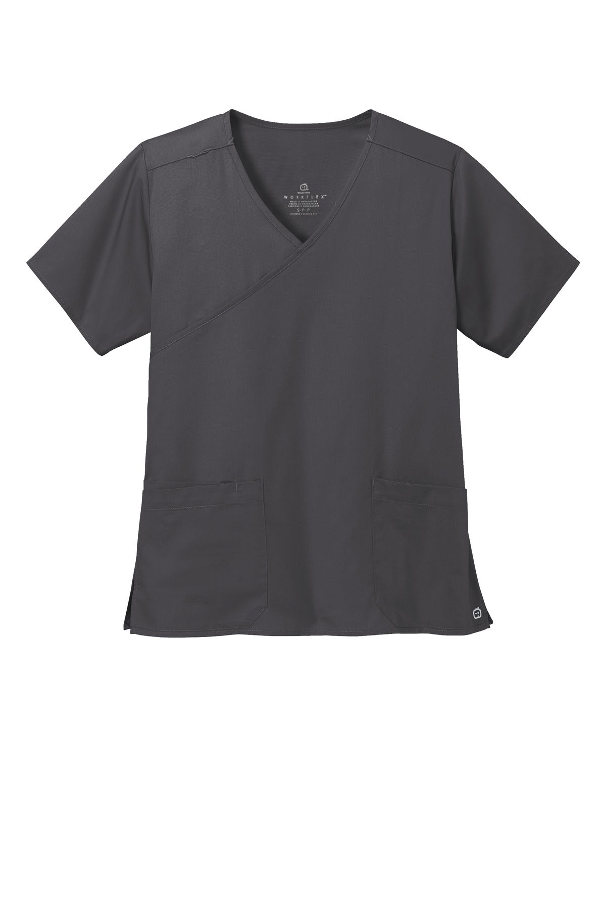 Wink Women's WorkFlex Mock Wrap Top WW4760