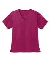 Wink Women's WorkFlex Mock Wrap Top WW4760