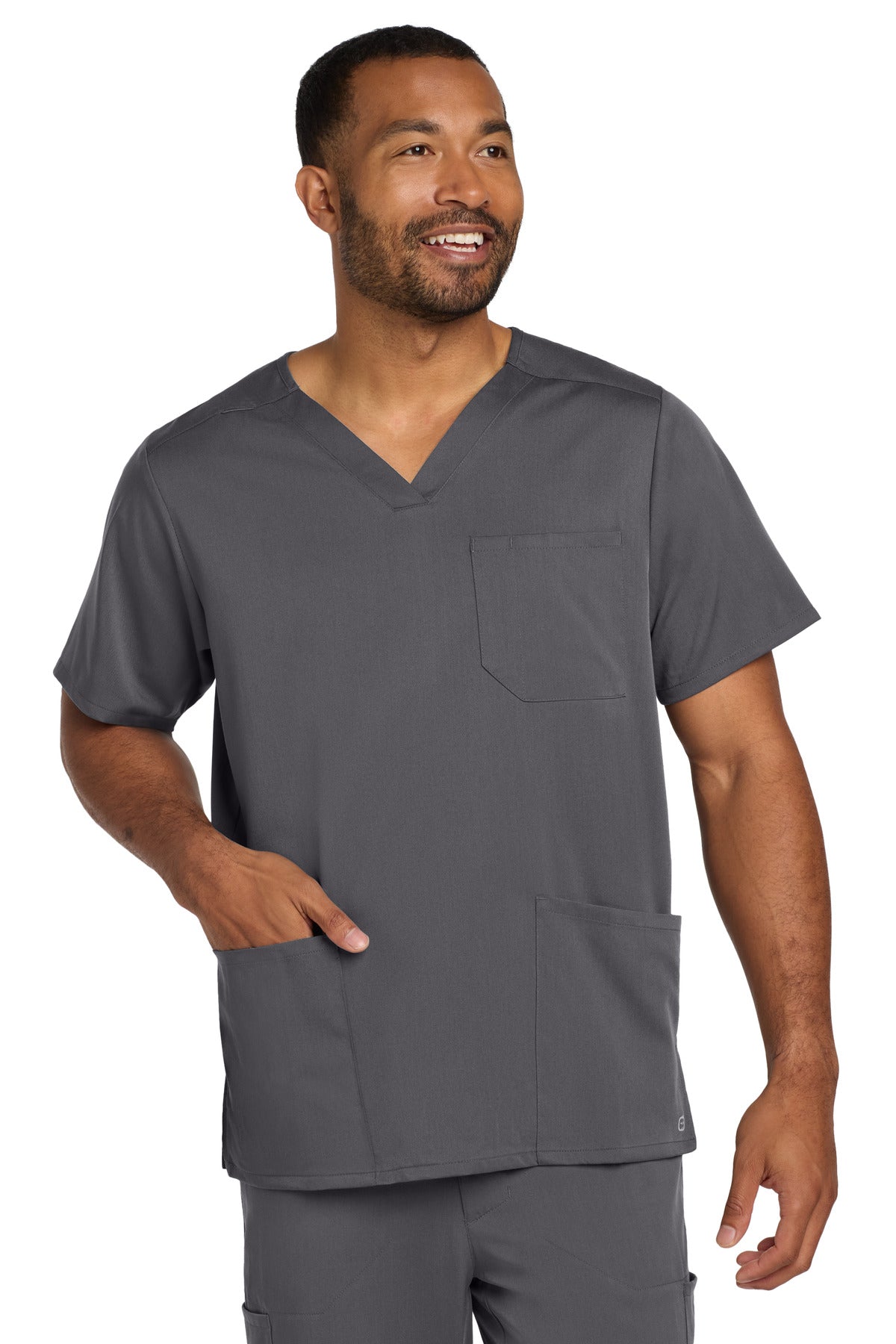 Wink Men's Premiere Flex V-Neck Top WW5068