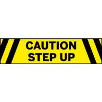 Caution Step Up Floor Graphic