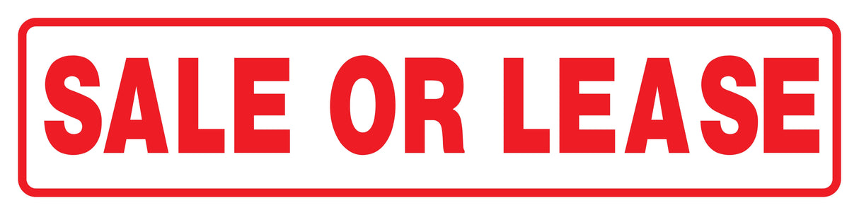 Sale or Lease Rider