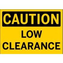 Caution - Low Clearance