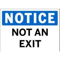 Notice - Not An Exit