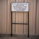 Custom Ink-Filled Engraved Lease Sign