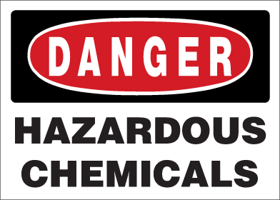 Danger - Hazardous Chemicals