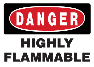 Danger - Highly Flammable