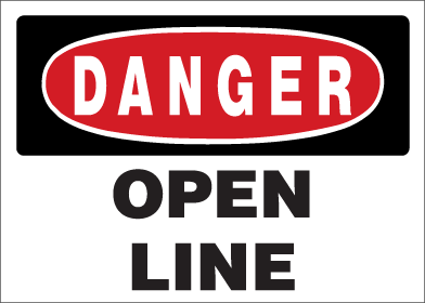 Danger - Open Line