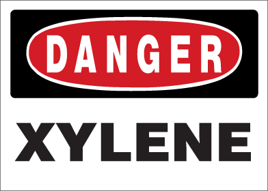Danger - Xylene
