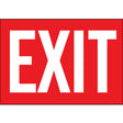 White text EXIT safety sign for emergency exits