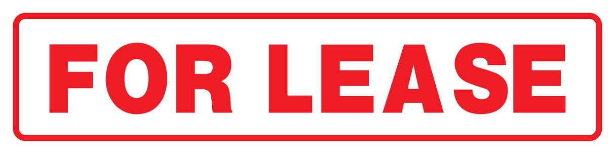For Lease Rider