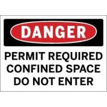 Danger - Permit Required Confined Space Do Not Enter