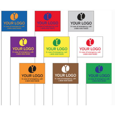 Custom Printed Pin Flags