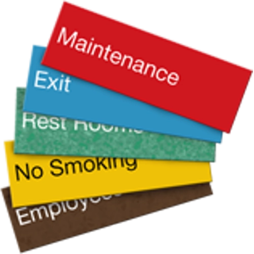 Standard Engraved Signs