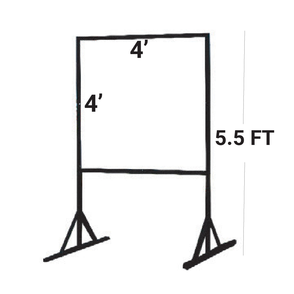 Commercial Heavy-Duty Portable Sign Frame