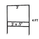 Commercial Drive-In & Plated Sign Frame