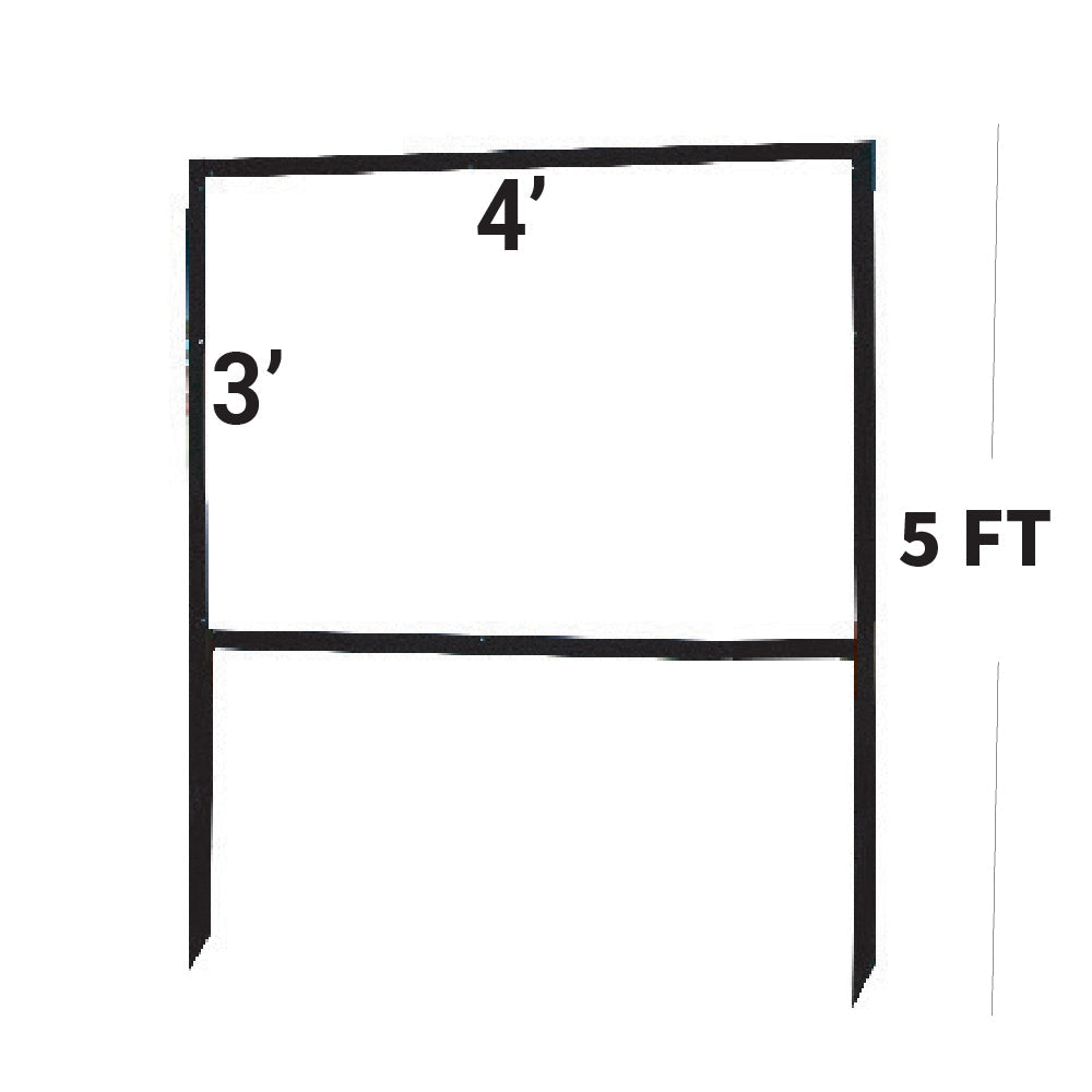 Commercial Drive-In & Plated Sign Frame